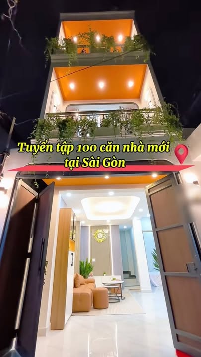 Nhà mới bán tại Bình Thạnh 52m² giá 6.66 tỷ - Full nội thất sang trọng!