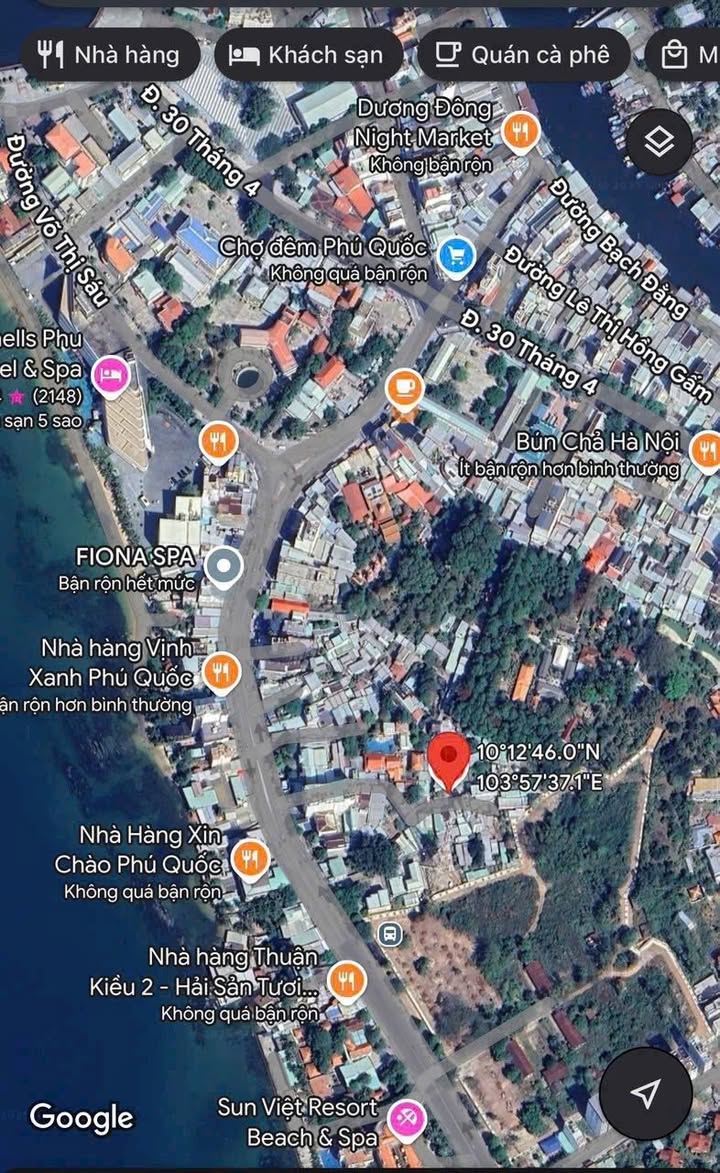 Đất nền Phú Quốc 143m² giá thỏa thuận - View biển tuyệt đẹp, hẻm ô tô rộng rãi!