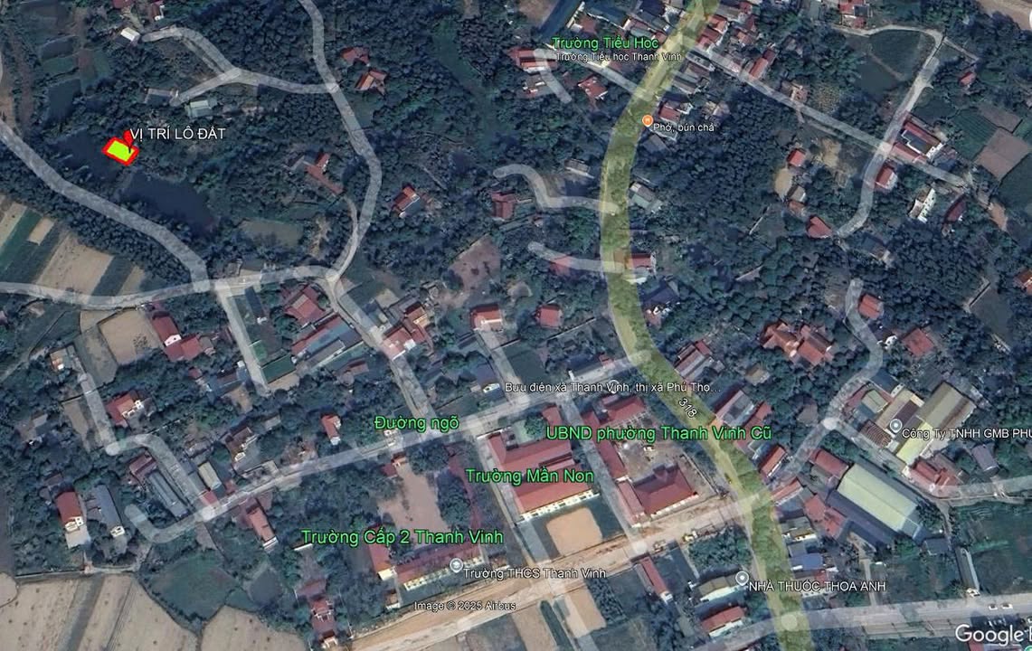 Đất nền Phường Âu Cơ, Phú Thọ 400m² chỉ 700 triệu - Cơ hội đầu tư không thể bỏ lỡ!