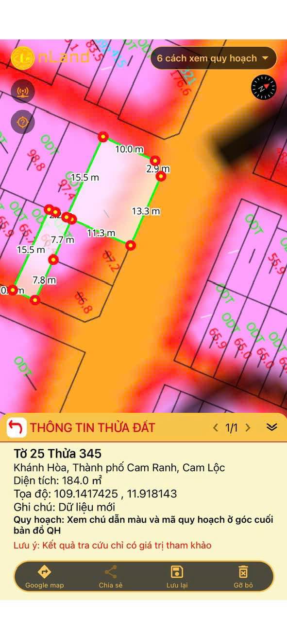 Đất lô góc 2 mặt tiền Huỳnh Thúc Kháng 281.4m² giá 14 tỷ - Cơ hội đầu tư hấp dẫn!