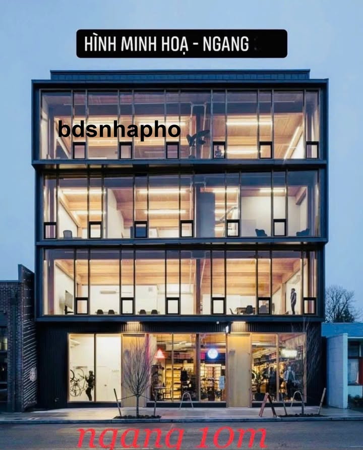 Nhà cho thuê 5 tầng mặt tiền Nguyễn Lương Bằng, Liên Chiểu - Thiết kế hiện đại, giá chỉ 70 triệu!