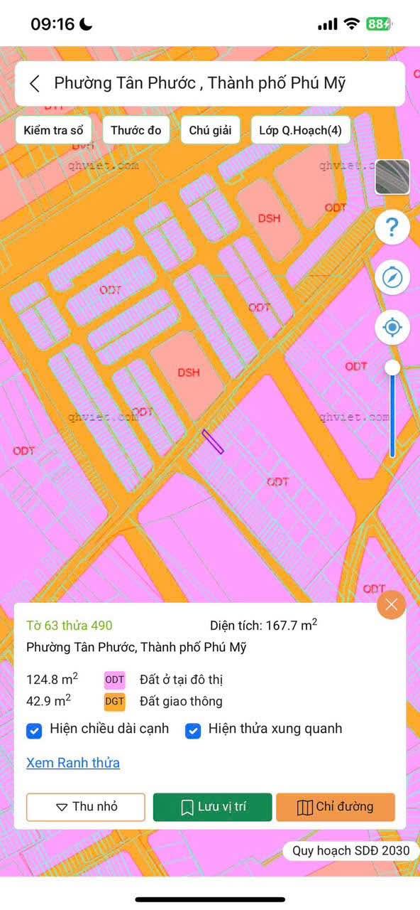 Đất nền Tân Phước Phú Mỹ 170m² giá 1.8 tỷ - Sổ hồng chính chủ, gần QL 51!