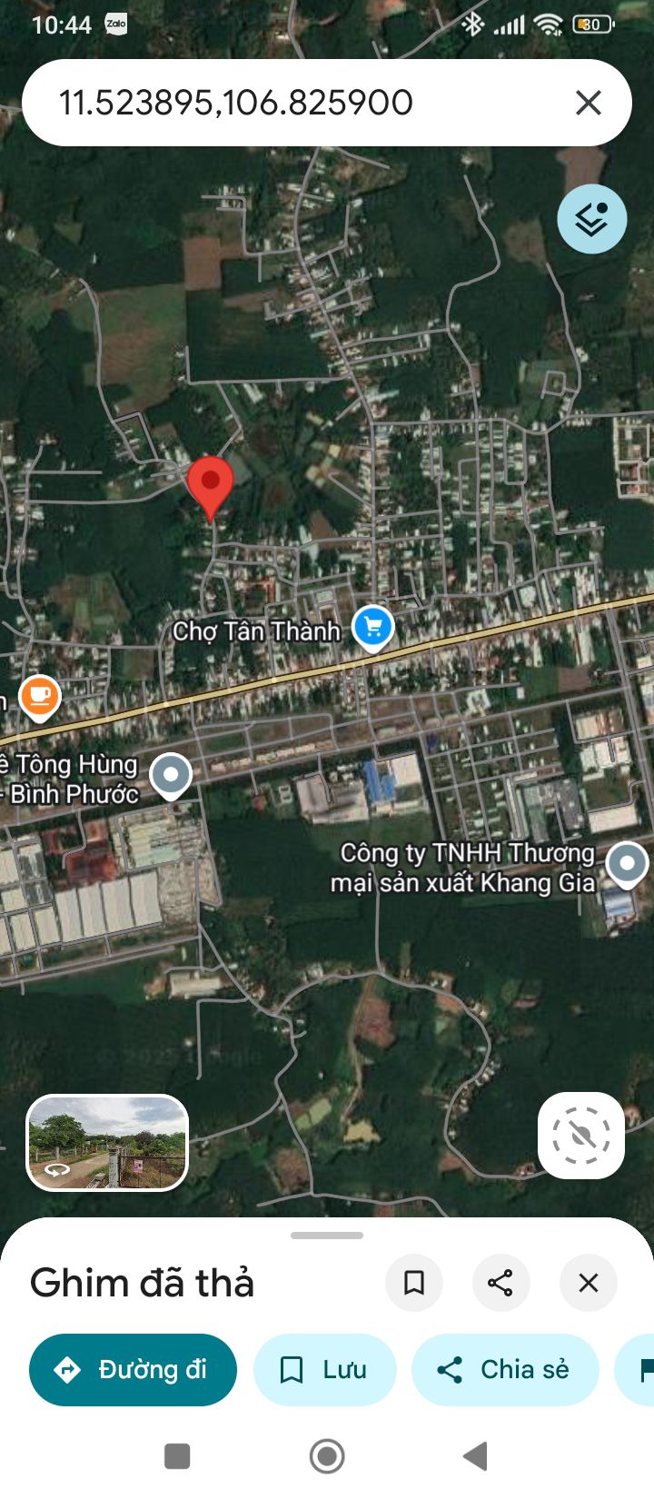 Đất Tân Thành 3, Đồng Xoài 5000m² giá chỉ 3 tỷ - Cơ hội đầu tư hiếm có!