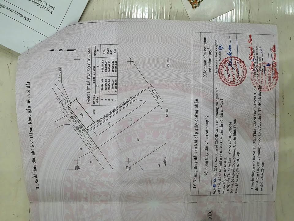 Lô đất Trường Thọ, Thủ Đức 70m² giá 3.35 tỷ - Sổ hồng riêng, chính chủ!