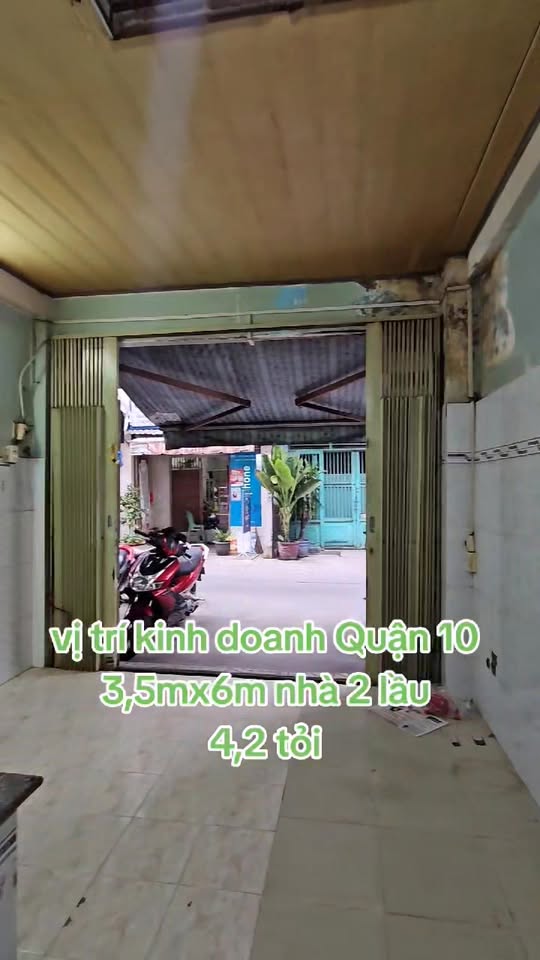 FrontHouse góc 2 mặt tiền Cách Mạng Tháng 8, Q.10, 19m² giá 4.2 tỷ - Cơ hội đầu tư sinh lời cao!