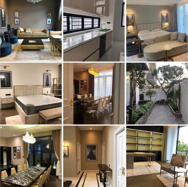 Biệt thự cho thuê khu đô thị Hà Quang 2 Nha Trang 300m² giá 40 triệu - Đối diện công viên xanh mát!