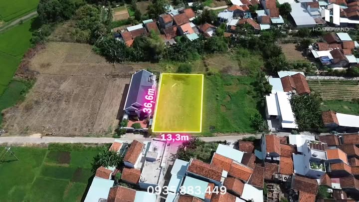 Đất nền Phú Hòa, Phú Yên 485m² giá 1.3 tỷ - Tiềm năng đầu tư vượt trội!