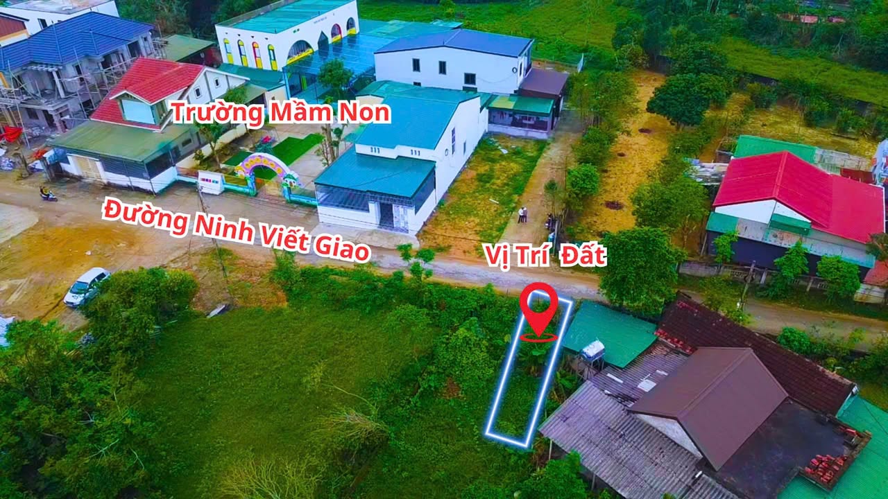Đất thổ cư 100m² đường Ninh Viết Giao, Nghi Đức chỉ 2.4 tỷ - Đường ô tô rộng, tiện ích đầy đủ!