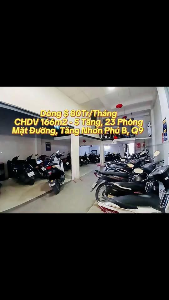 Chính chủ bán CHDV mặt tiền Tăng Nhơn Phú B 166m² giá 14.5 tỷ - Đầu tư sinh lời ngay!