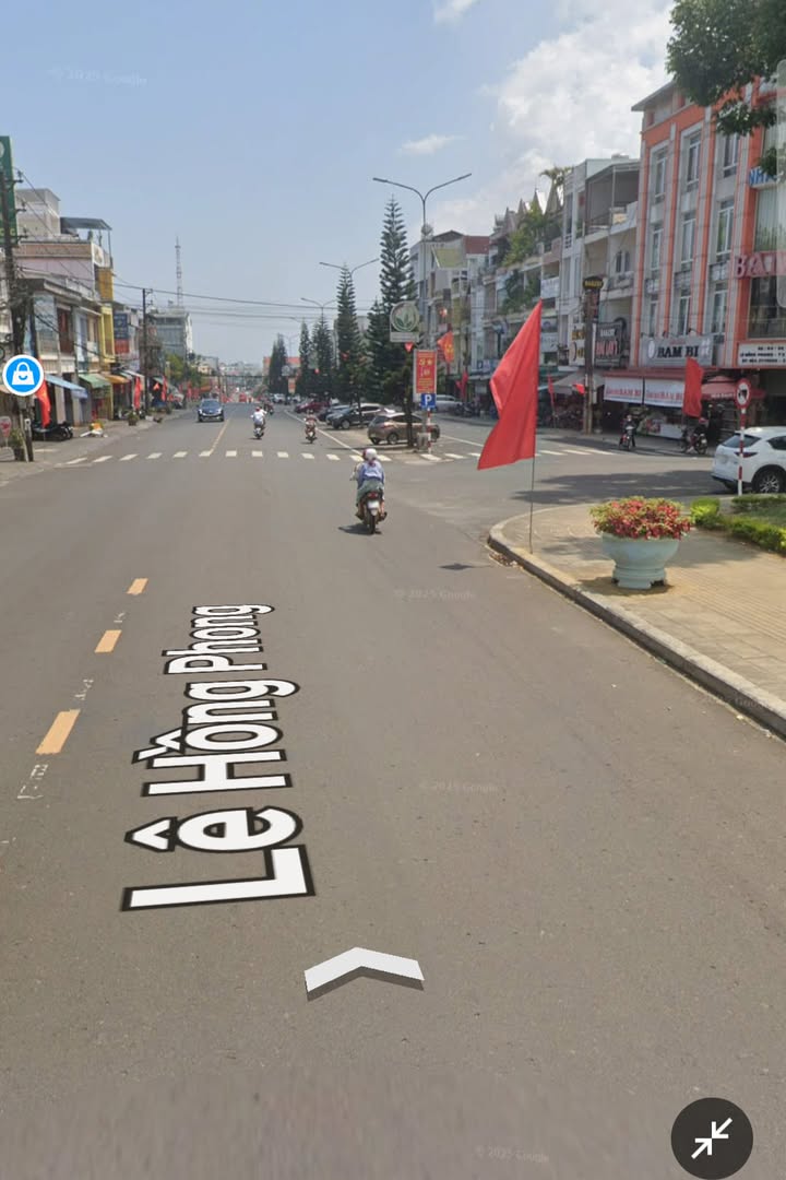 Nhà 2 mặt tiền Lê Hồng Phong, Bảo Lộc 216m² - View thoáng đẹp, đối diện công viên!