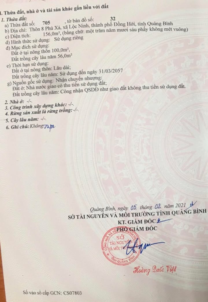 Đất Lộc Ninh 100m² giá chỉ 900 triệu - Đầu tư sinh lời tại vị trí đắc địa!