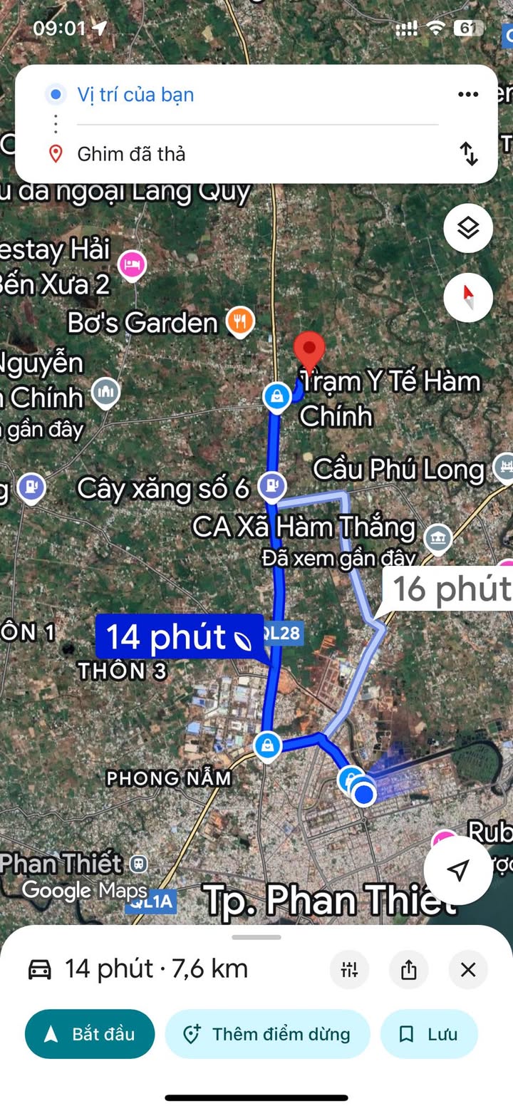 Đất thổ cư Hàm Chính 1100m² giá 820 triệu - Cơ hội đầu tư tuyệt vời!