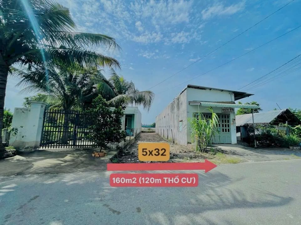 Đất nền Tân Phú Trung Củ Chi 165m² giá 2.5 tỷ - Sổ hồng chính chủ, đường nhựa thông thoáng!