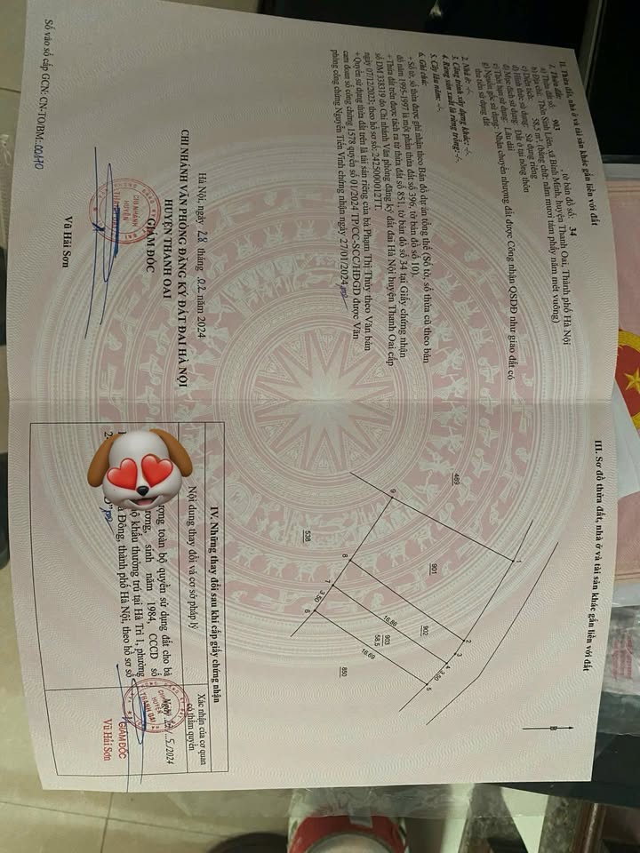 Đất nền chính chủ tại Bình Minh, Thanh Oai 58,5m² - Giá thỏa thuận hấp dẫn!