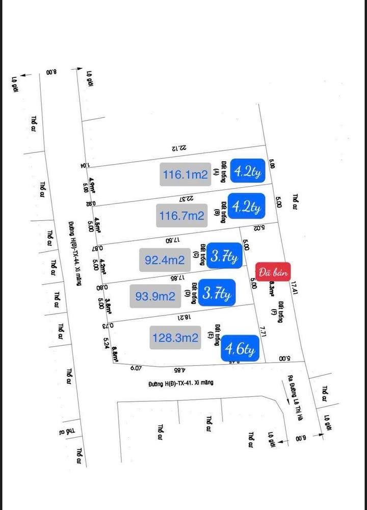 Đất nền góc 2 mặt tiền tại Tân Xuân, Hóc Môn - 137,1m² chỉ 4,6 tỷ