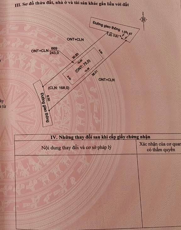 Đất nền Việt Lập, Tân Yên, Bắc Giang 243m² giá 400 triệu - Cơ hội đầu tư hiếm có!