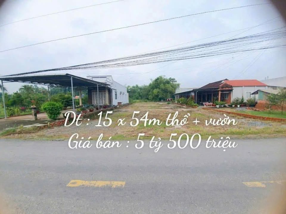 Đất nền mặt tiền đường 823D, Đức Hòa, 810m² - Đường xe cont, giá tốt!