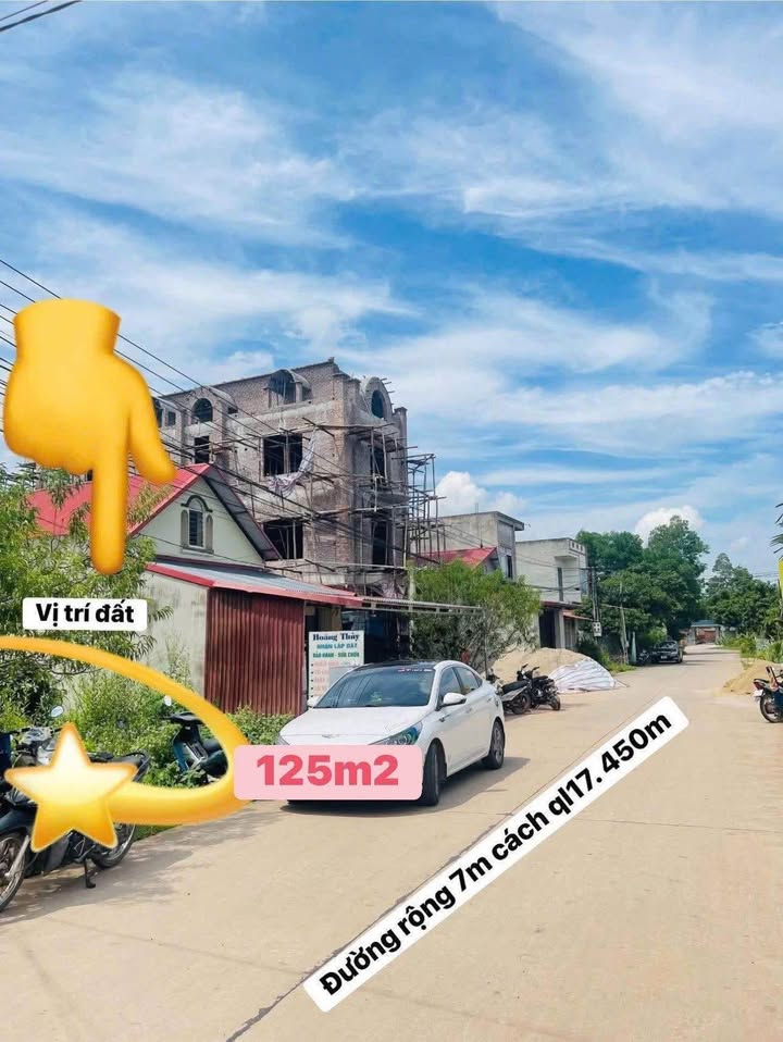 Đất đấu giá 125m² tại Tân Trung, Tân Yên, Bắc Giang - Đầu tư sinh lời ngay!