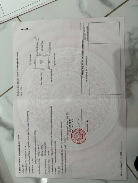 Đất nền 228m² Thôn Đương Thắng, Ngũ Đoan – Chỉ 1 tỷ – Tiềm năng đầu tư lớn!