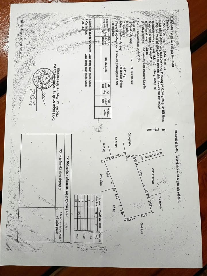 Đất nền Hồng Bàng Hải Phòng 100m² giá 3.5 tỷ - Cơ hội đầu tư tuyệt vời!