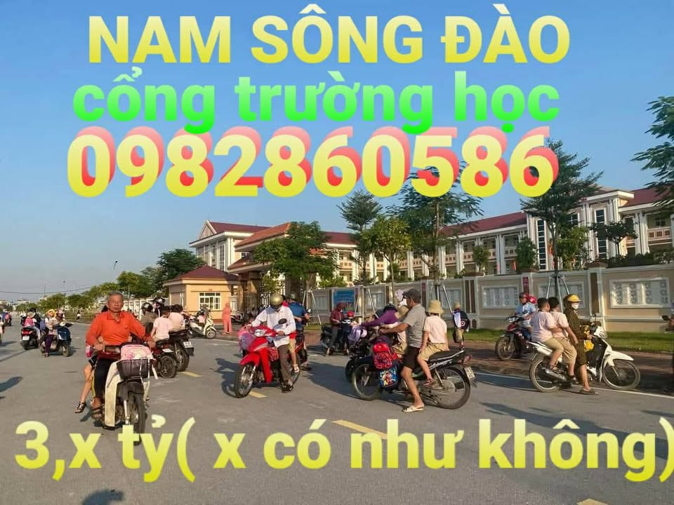 Đất nền đô thị Nam Sông Đào Cửa Nam 67m² giá 3 tỷ - Vị trí đẹp đối diện trường học!