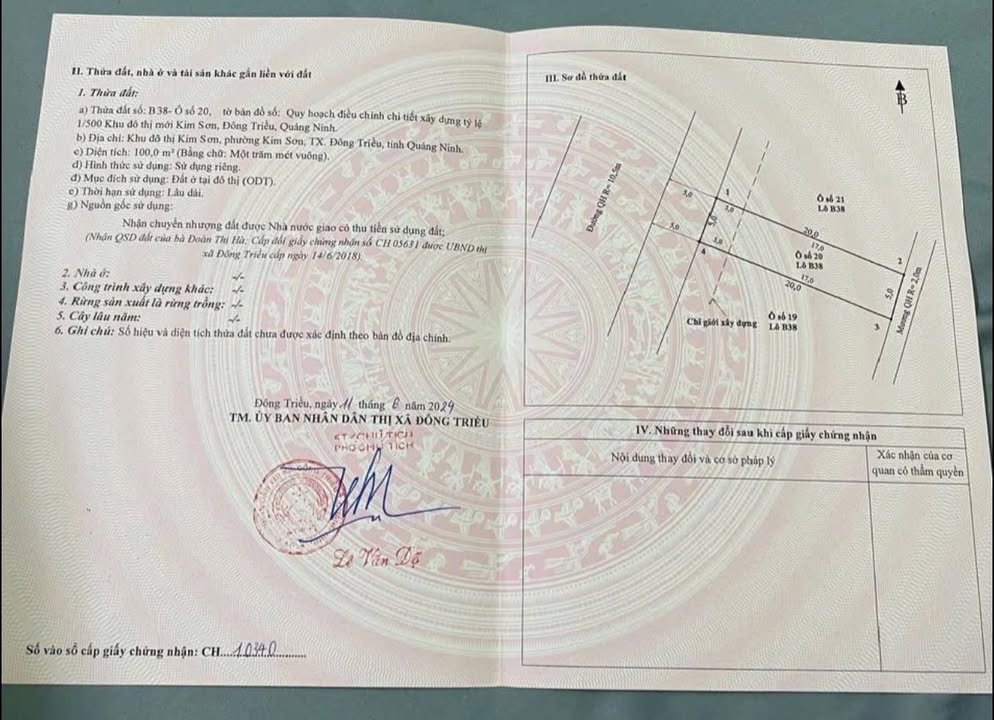 Đất nền Khu đô thị Kim Sơn Đông Triều 100m² giá 2 tỷ - Đầu tư sinh lời ngay!