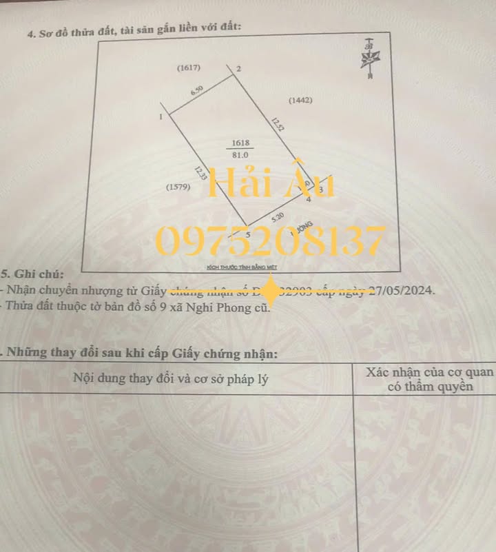 Đất nền Nghi Phong, TP Vinh 81m² giá 1 tỷ - Đầu tư sinh lời ngay!