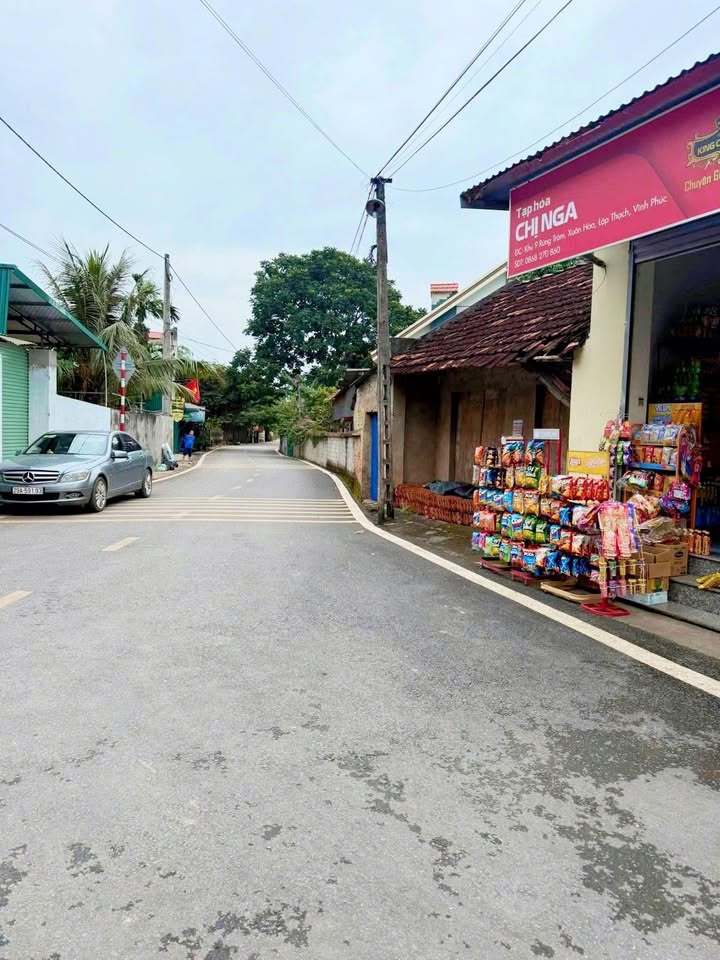 Đất thổ cư 100m² tại Xuân Hoà, Lập Thạch - Giá chỉ 1.3 tỷ, thương lượng ngay!