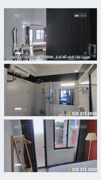 Studio cho thuê 30m² tại Ba Đình - Căn hộ đầy đủ tiện nghi, vào ở ngay!