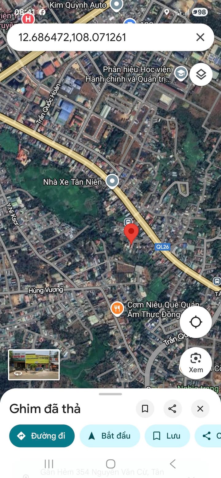 Đất hẻm 354 Nguyễn Văn Cừ, Tân Lập 112m² giá 1.9 tỷ - Cơ hội đầu tư tuyệt vời!