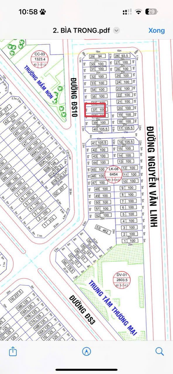 Đất nền Vĩnh Liêm An Nhơn 100m² giá 2 tỷ - Gần trục Lê Hồng Phong!