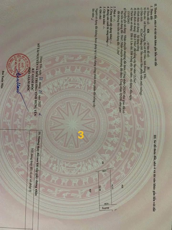 Đất nền Dương Quang, Mỹ Hào 65,5m² giá 1,2 tỷ - Đầu tư sinh lời ngay!