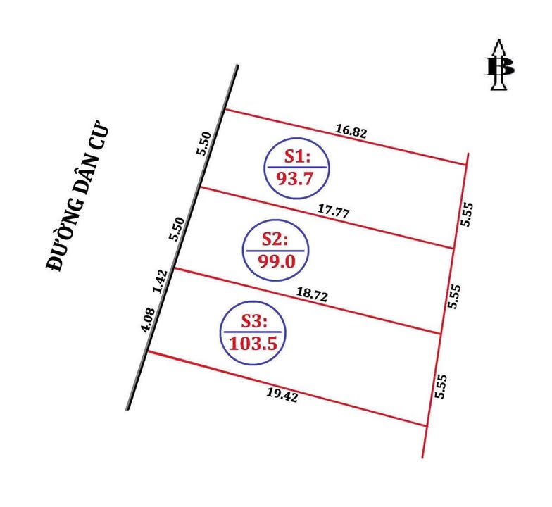 Đất Nghi Thái, Nghi Lộc 93.7m² giá 1.3 tỷ - Cơ hội đầu tư tuyệt vời!
