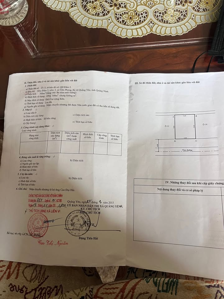 Đất quy hoạch 300m² tại phường Liên Hòa, Quảng Yên - Giá thương lượng hấp dẫn!