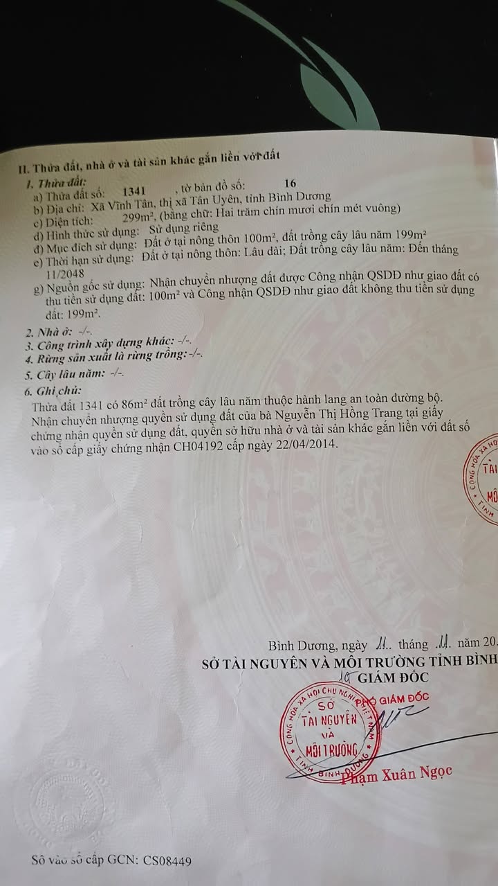 Nhà cấp 4 mặt tiền đường DH410, Tân Uyên 294m² - Thổ cư 100%!