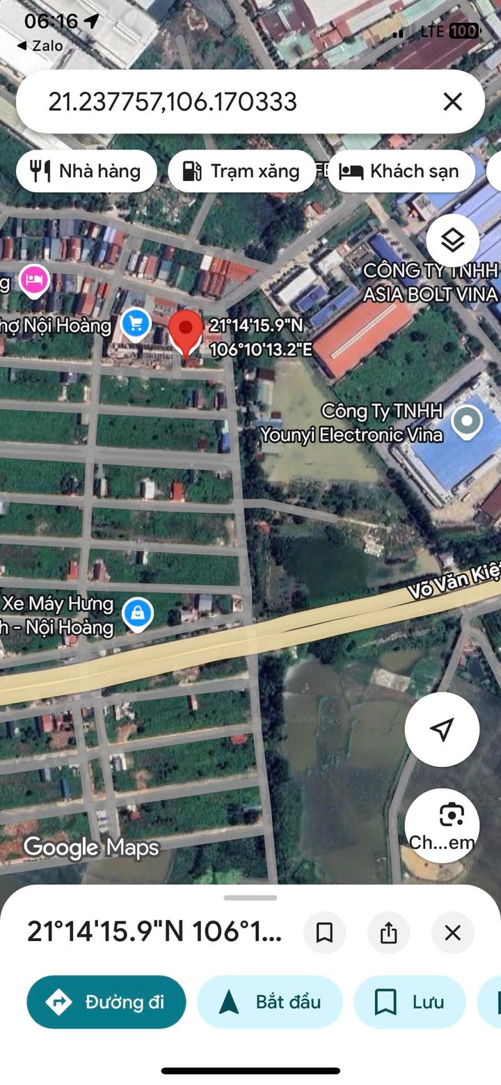 Đất nền Khu hạ tầng kỹ thuật Nội Hoàng, Yên Dũng 88m² giá chỉ 3.8 tỷ - Cơ hội đầu tư hấp dẫn!