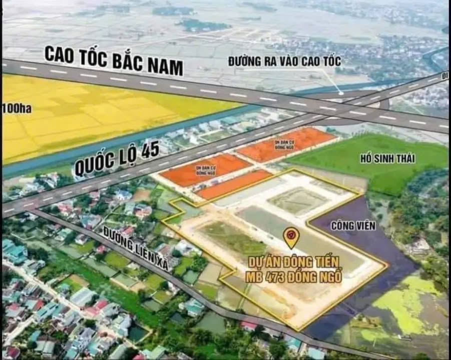 Đất nền dự án Đông Tiến Thanh Hóa 122.5m² giá chỉ 900 triệu - Cơ hội sở hữu ngay!