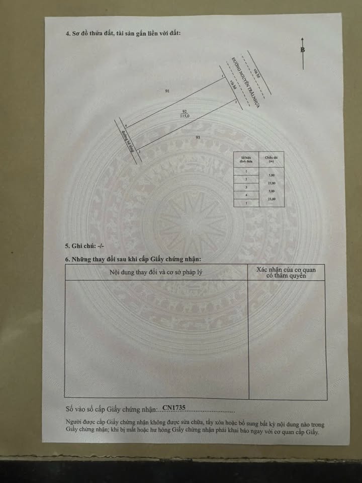 Đất nền đường Nguyễn Trãi, Phường Long Thuận, Gò Công 115m² giá 3 tỷ - Cơ hội đầu tư tốt!