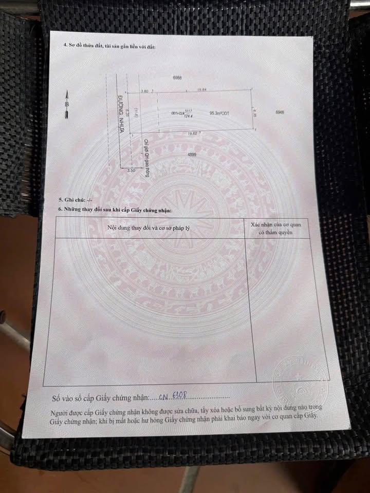 Đất nền Tân Đông Hiệp, Dĩ An 124m² giá 3.5 tỷ - Pháp lý sổ đỏ, xây dựng tự do!