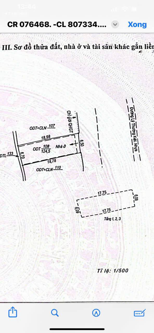 Mặt tiền kinh doanh tại đường Lý Thường Kiệt, Đồng Hới, Quảng Bình - Diện tích 123m², giá 9.x tỷ