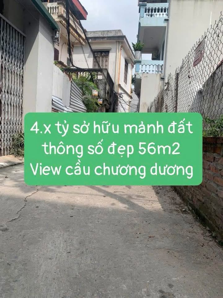 Đất nền Ngọc Thụy Long Biên 56m² giá 4.95 tỷ - Ô tô vào tận nơi!