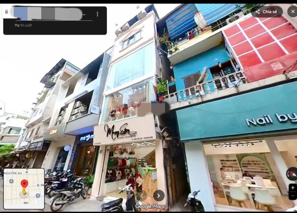 Cho thuê nhà mặt phố Mai Hắc Đế, Hai Bà Trưng 30m² - Mặt tiền 5m, kinh doanh sầm uất!