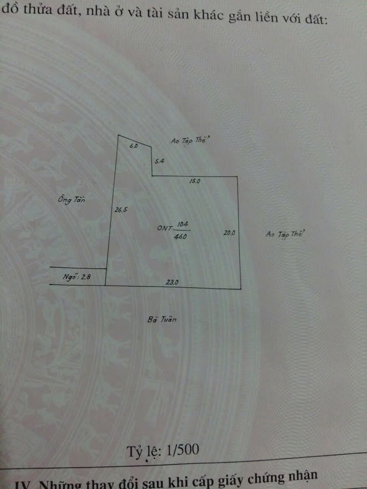 Đất nền Dân Chủ Tứ Kỳ 460m² giá chỉ 1.38 tỷ - Cách Quốc lộ 37 chỉ 1km!