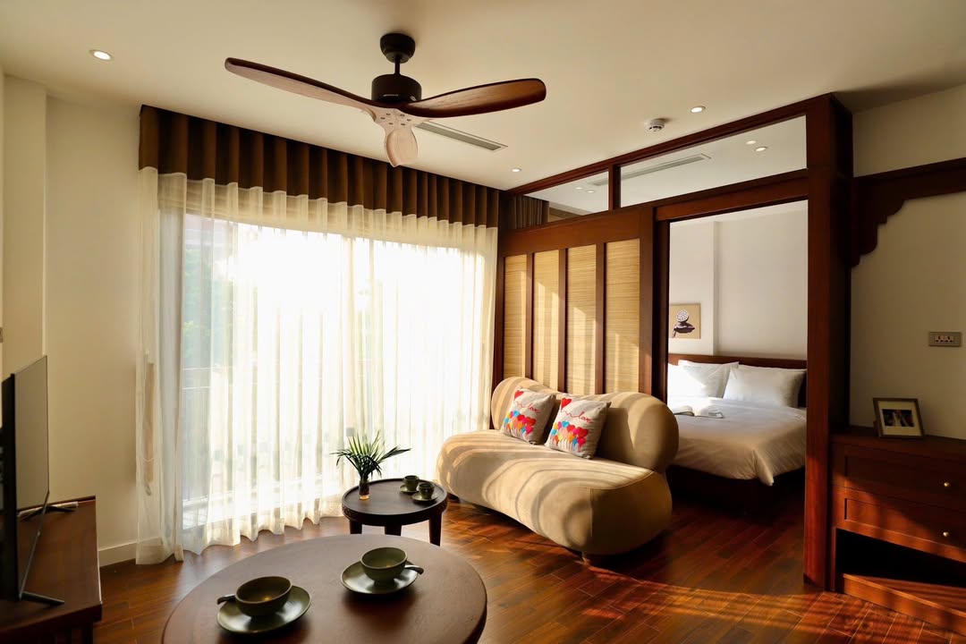 Căn hộ 1 phòng ngủ Tôn Thất Tiệp 40m² - Full nội thất cao cấp, vào ở ngay!