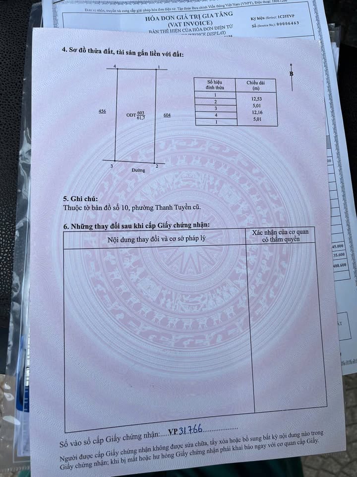 Đất nền đẹp tại Tổ 5 - Thanh Tuyền, Phủ Lý 60.7m² giá 1.7 tỷ - Đầu tư sinh lời cao!