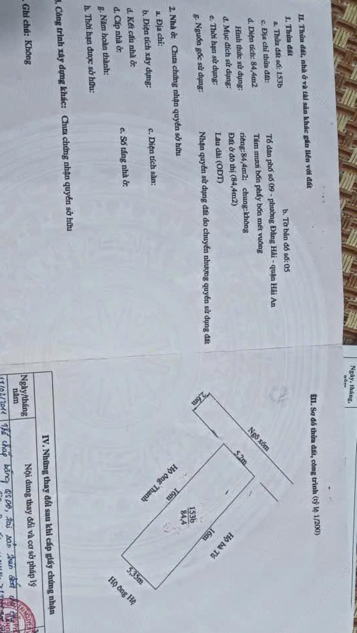 Lô đất 84,4m² đường Tiền Phong, Đằng Hải giá 2,5 tỷ - Đầu tư sinh lời ngay!