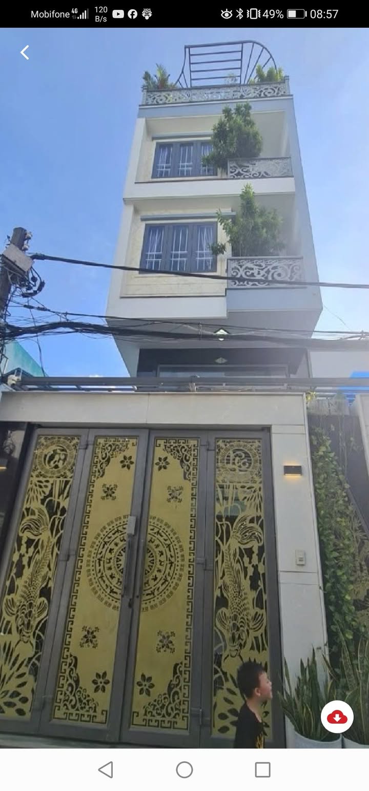 Nhà 5 tầng mới đẹp tại Trường Chinh, Tân Bình 67.7m² giá chỉ 7.5 tỷ!