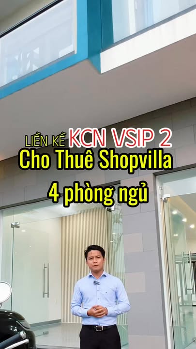 Nhà phố 2 tầng Sun Casa Central Tân Uyên 4 phòng ngủ - Cho thuê ngay chỉ 18 triệu/tháng!