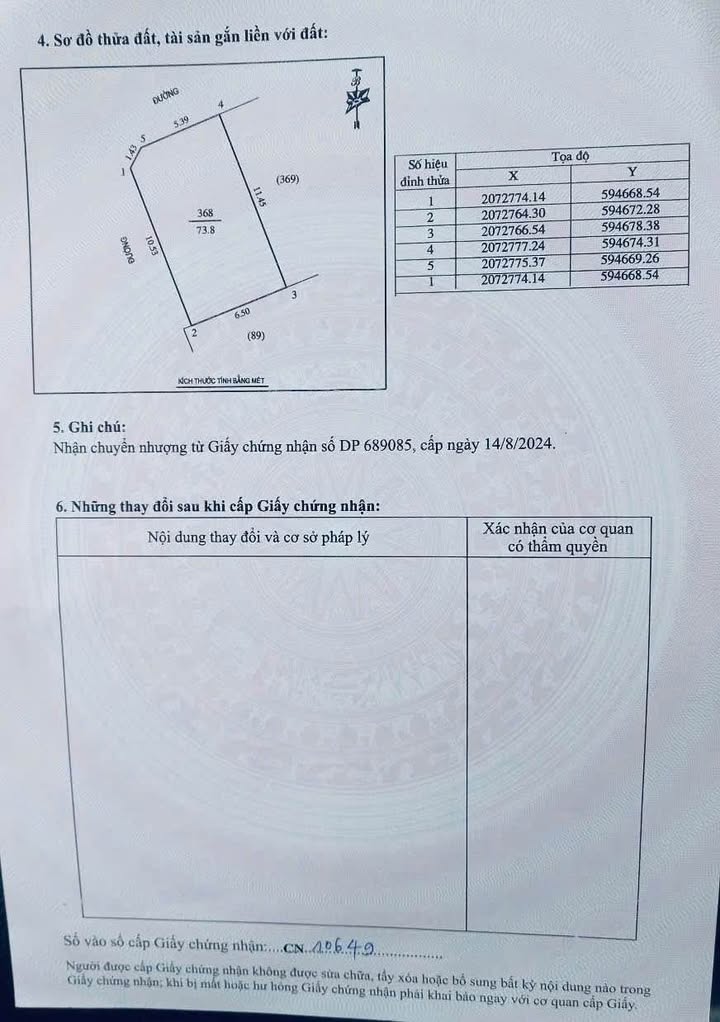 Đất nền lô góc 2 mặt tiền đường Hoàng Hanh 74m² - Gần bệnh viện Ung Bướu!