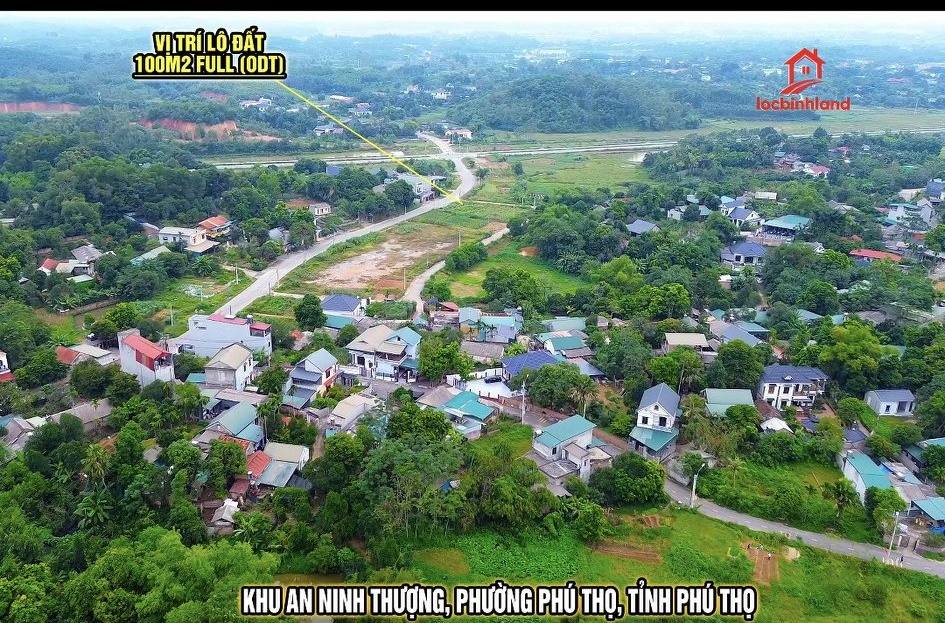 Đất thổ cư xã Văn Lung 100m² giá 1.1 tỷ - Sổ hồng trao tay!